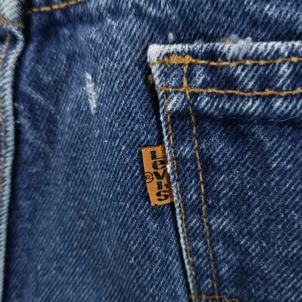 VTG‎ Levis 517 Jeans Mens 40x32 Blue Bootcut Made in Canada 70s Orange Tab